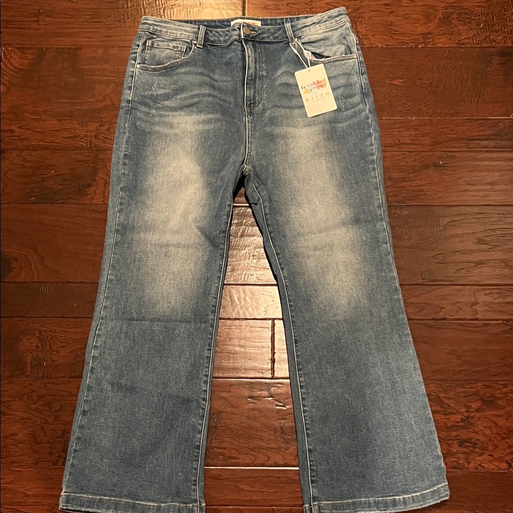 Stylish Blue Flare Women's Jeans